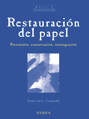cover image of Restauración del papel